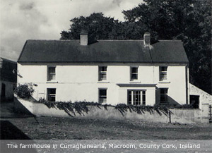 The farmhouse in Curraghanearla, Macroom, Co Cork
